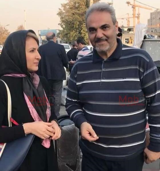 عکس جواد خیابانی و همسرش