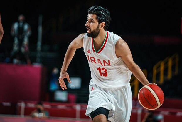 عکس محمد جمشیدی بسکتبالیست